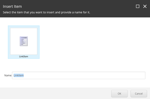 Most Popular insert link dialog box