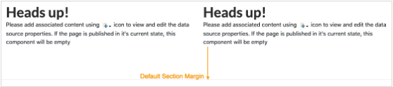 Margin Default Section