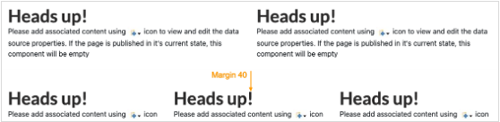 Secondary Margin Margin 40