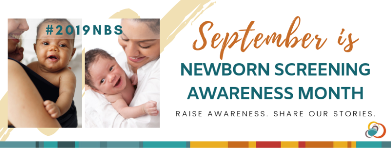 Picture of babies and Newborn Screening Awareness Month Announcement
