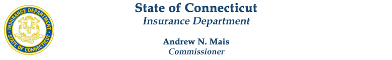 State of Connecticut - Insurance Department