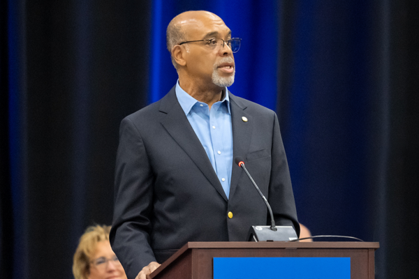 Commissioner Andrew Mais Giving Opening Address