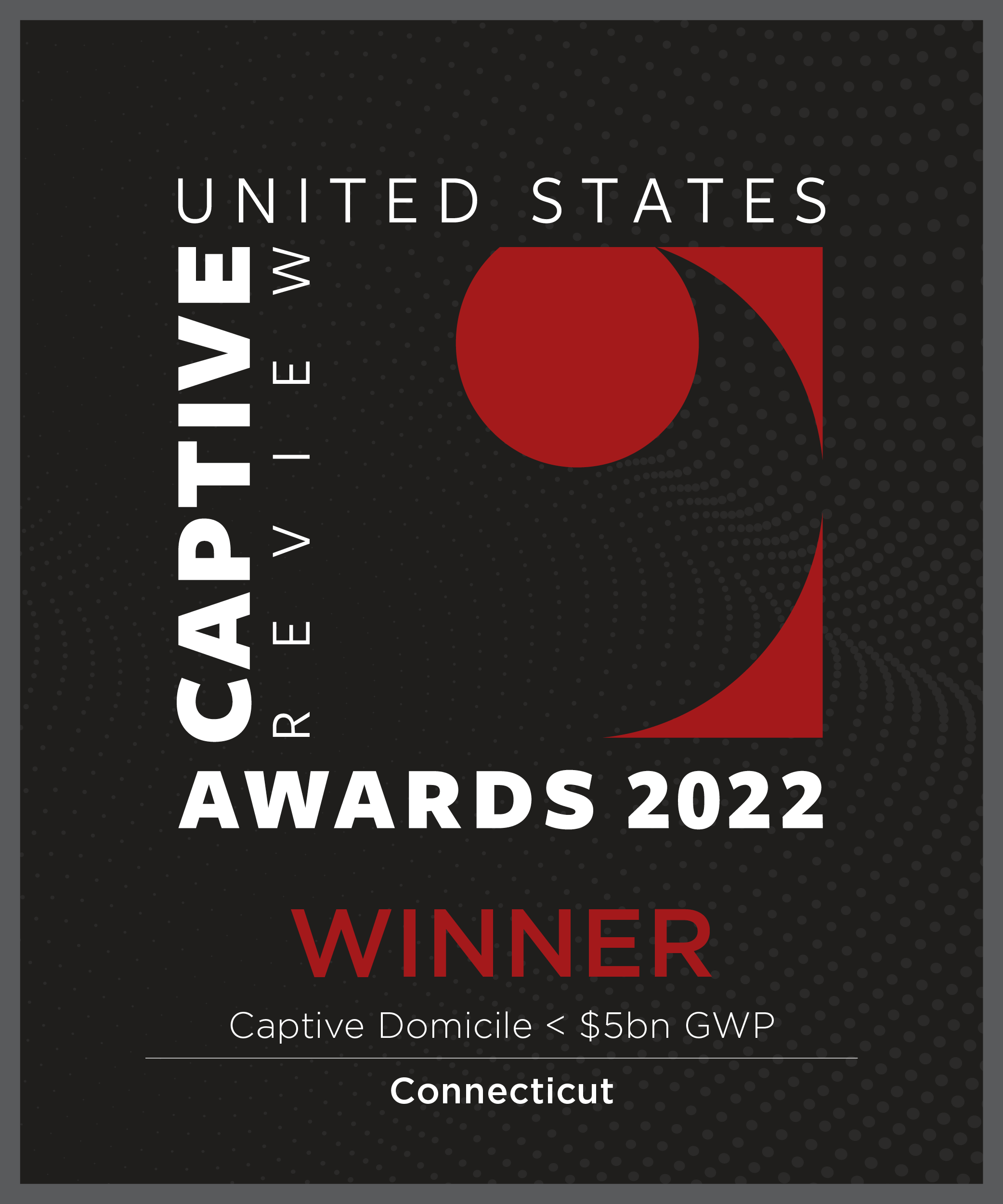 2022 CT Captive Domicile Award - Less than $5BN Gross Written Premium