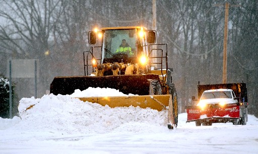 DOT snow plow Truck