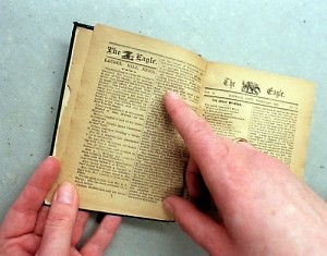 The Eagle of Norwich Newspaper Miniature