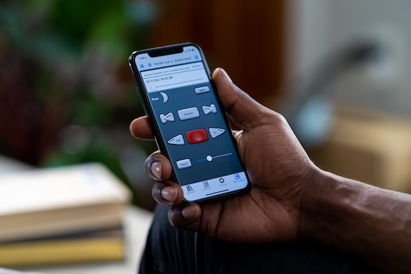 Smartphone Displaying the BARD App