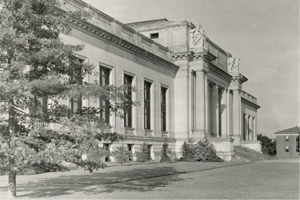 Photo of the Connecticut State Library around 1908 - 1910