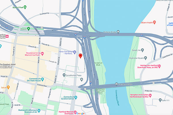 Google Map of Connecticut DAS headquarters