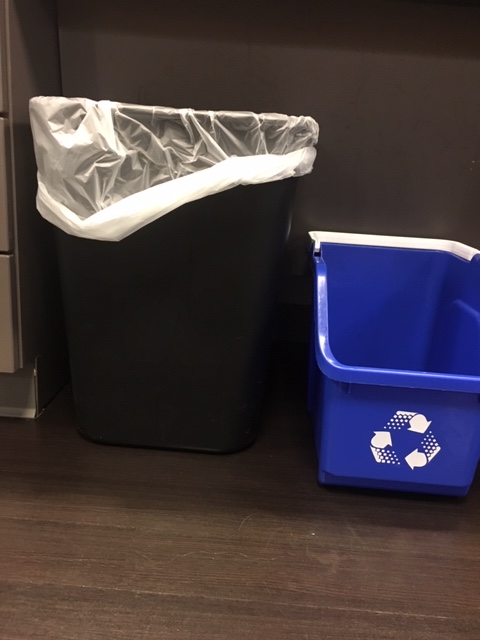 Recycling Trash cans