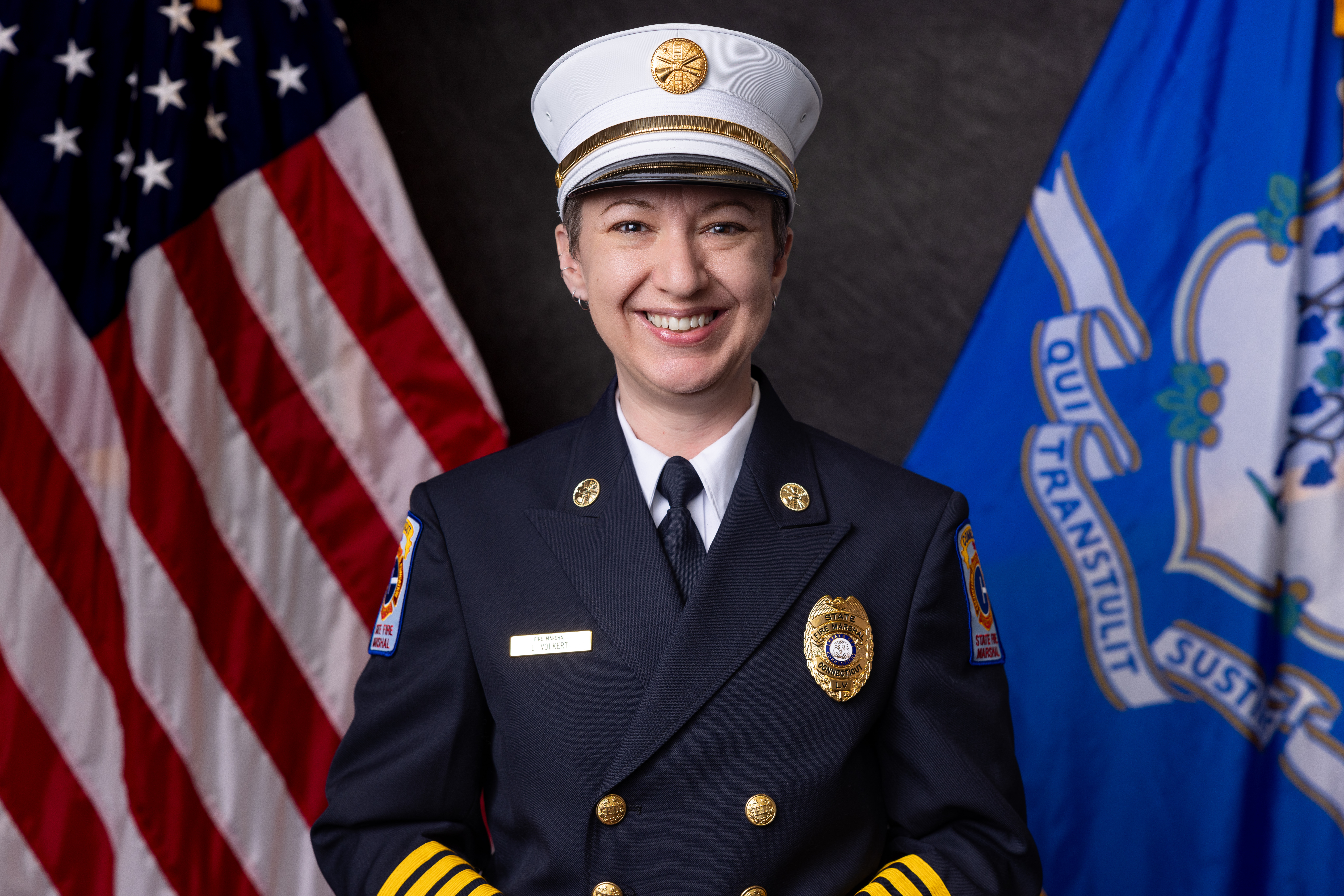 Headshot of State Fire Marshal Lauri Volkert