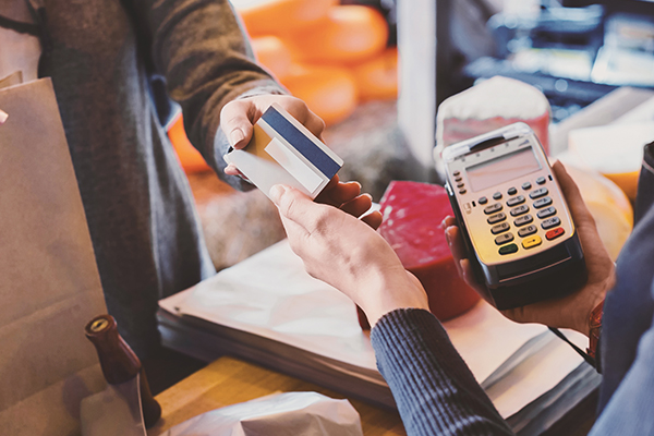 Consumers having a transaction