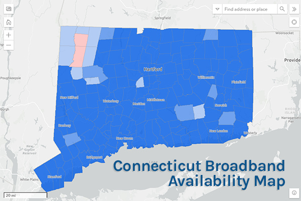 CT Broadband Map