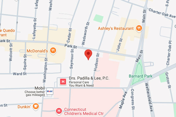 Google map to DCF Human Resources