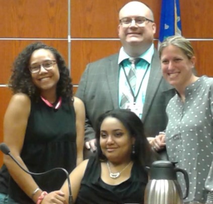 Elizabeth and Tracey