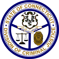 Division of Criminal Justice logo.