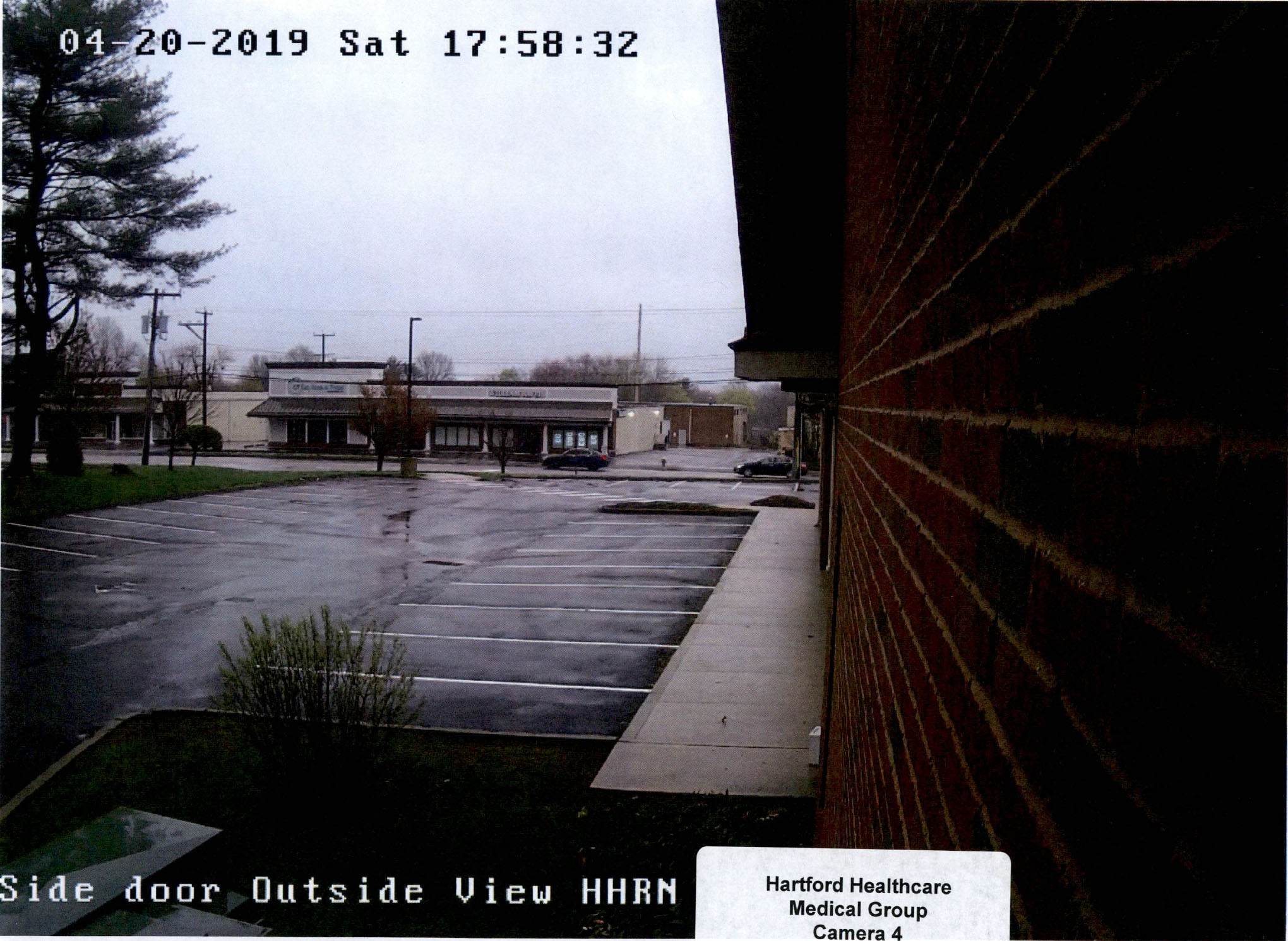 View from camera 4 at Hartford Health Care Group.