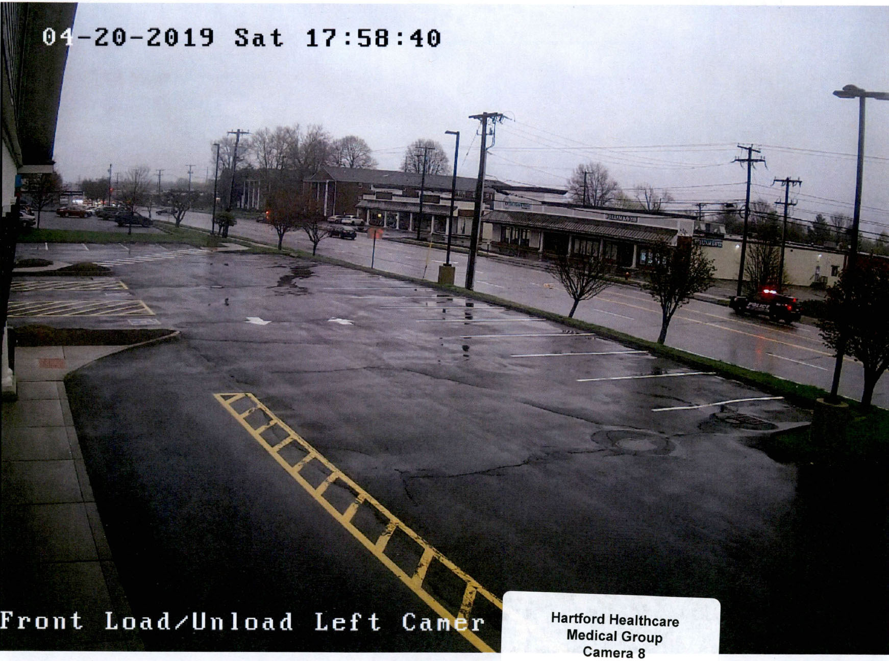 View from camera 8 at Hartford Healthcare Group.