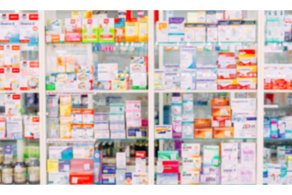Image of colorful medication packages