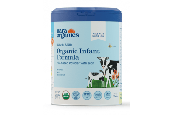 Image of Nara Organics Organic Infant Formula, part of nationwide recall due to possible health risk