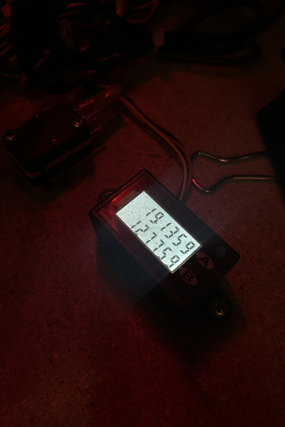 Counters inside illegal machines confiscated by DCP show how much money has been collected and how much has been paid out.