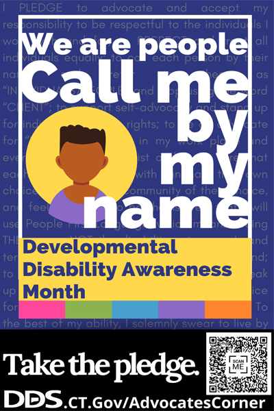 We are People Call Me by My Name take the pledge