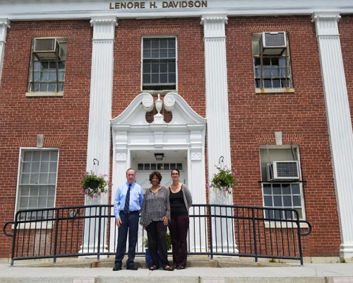 Director of Southbury Training School, Eugene Harvey, State Representative of the 53rd district, Pat Wilson-Pheanious and Director of Legislation, Regulations and Communications, Krista Ostaszewski 