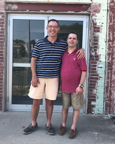 Joshua Dyer and Brian Phelps