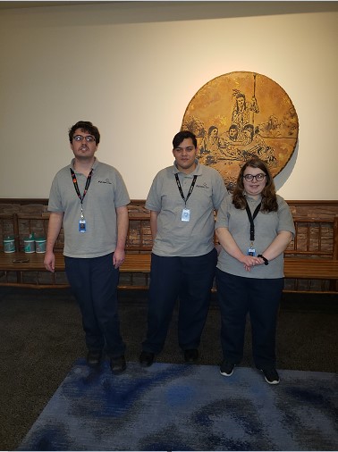 Joe bouchard, Joseph Aponte and Lillian Franklin
