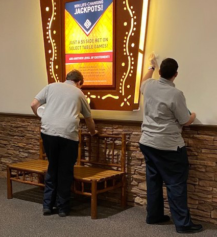 Joseph Aponte and Joe Bouchard