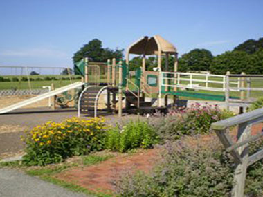 Camp Harkness accessible playscape