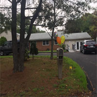 Outside of the House