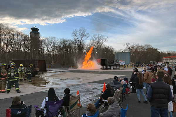 Fire demonstration