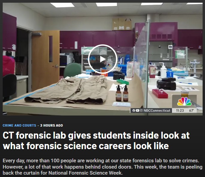 CT Forensic Lab Video