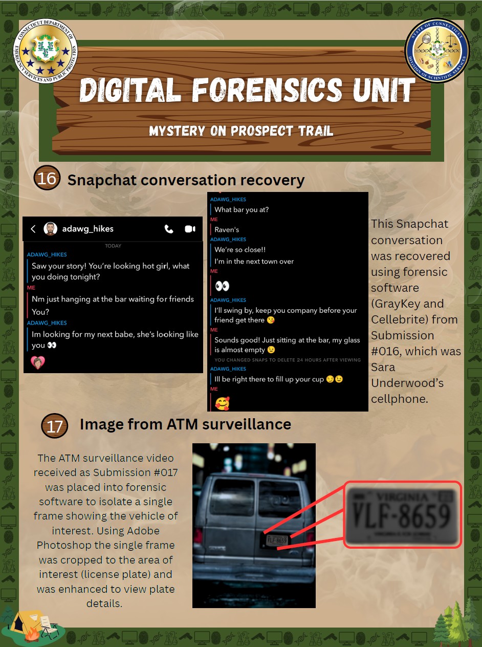National Forensic Science Week Digital Forensics Poster