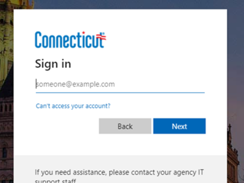 Consultant SignIn Screenshot