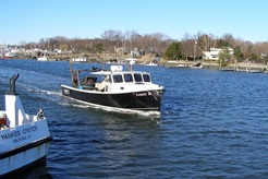 Oyster boat