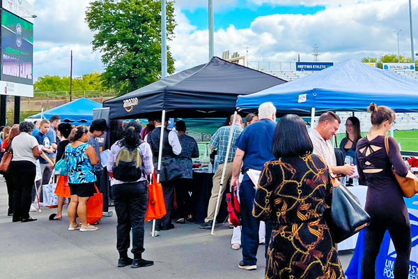 Participants at Job Fair
