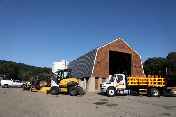 Exterior image of the Tylerville, Haddam maintenance garage