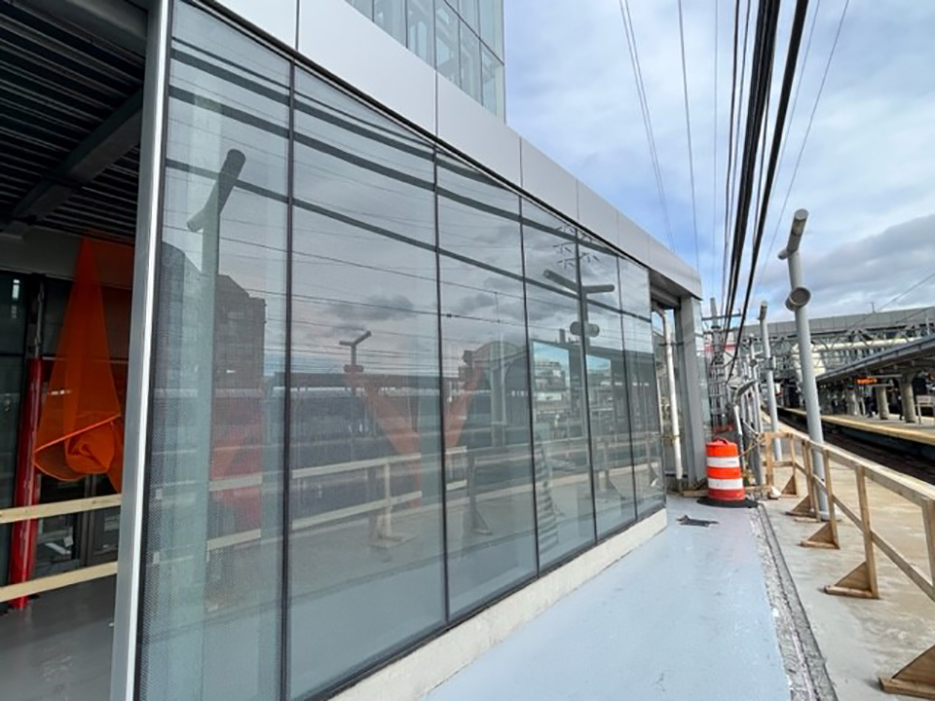 Connection between New Garage and Track 5 Platform (December 2023)