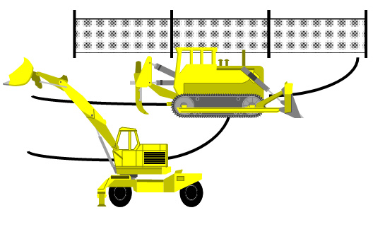 Construction Equipment Stormwater Graphic
