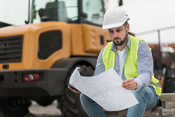 construction worker on site