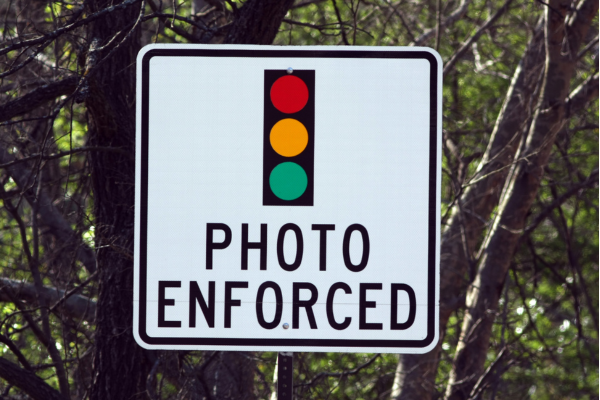 Red light speed camera