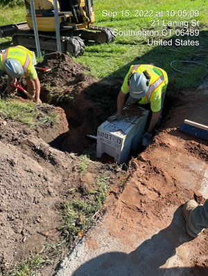 Wrong Way Sign Install Day 2