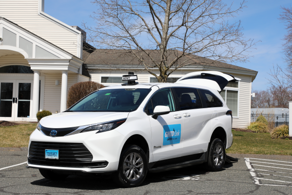 a greater hartford transit district new microtransit van