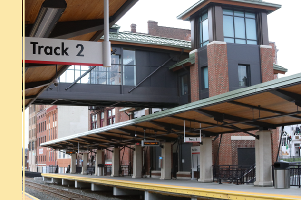 Hartford Line station