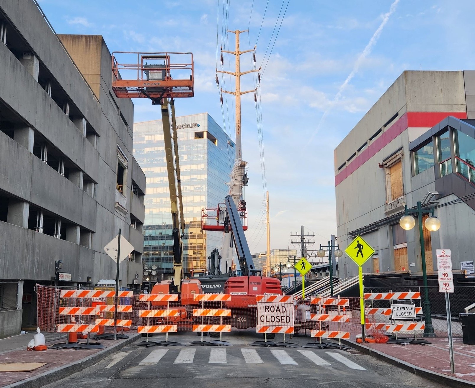 0301-0513 Pedestrian Bridge Demolition - April 2024