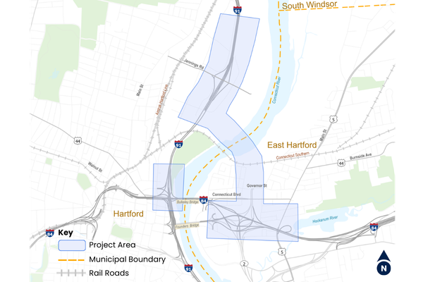 Route 2 to I-91 Study Area