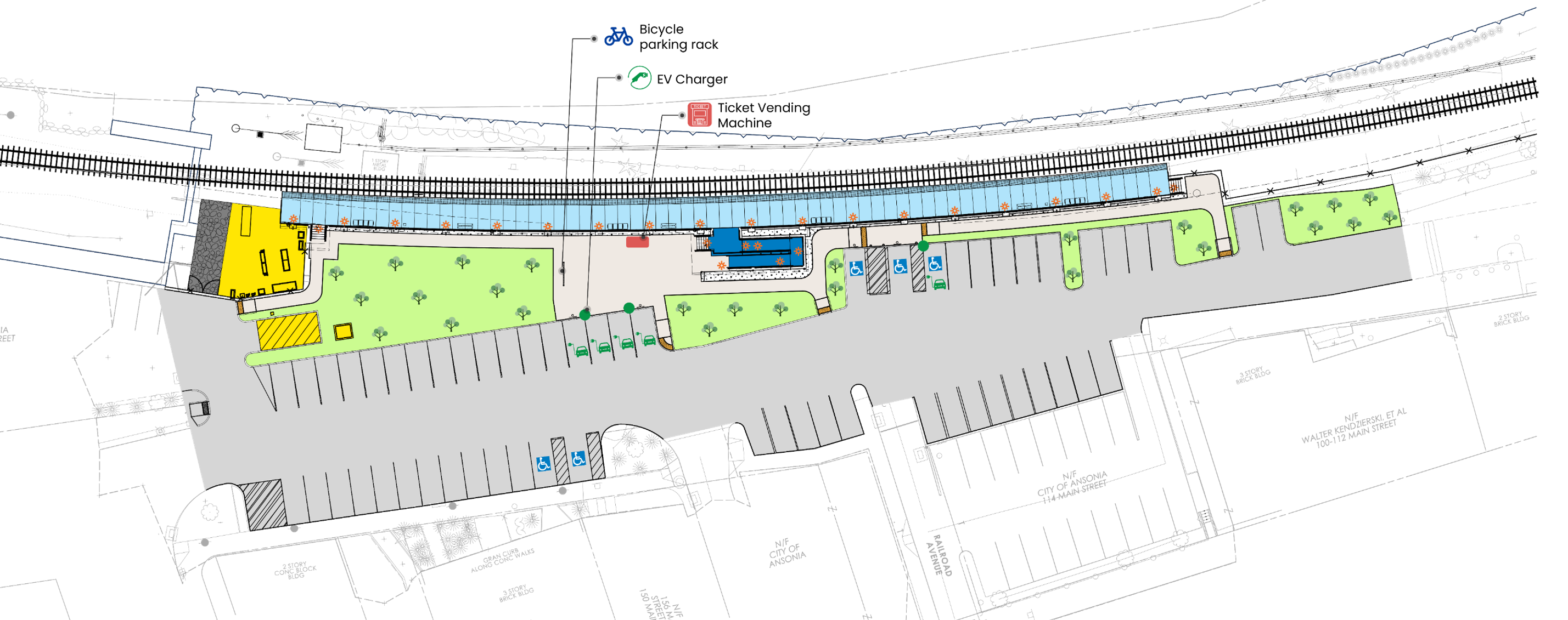 View the Ansonia Site plan