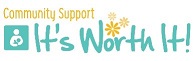 It's Worth It! Community Support Logo