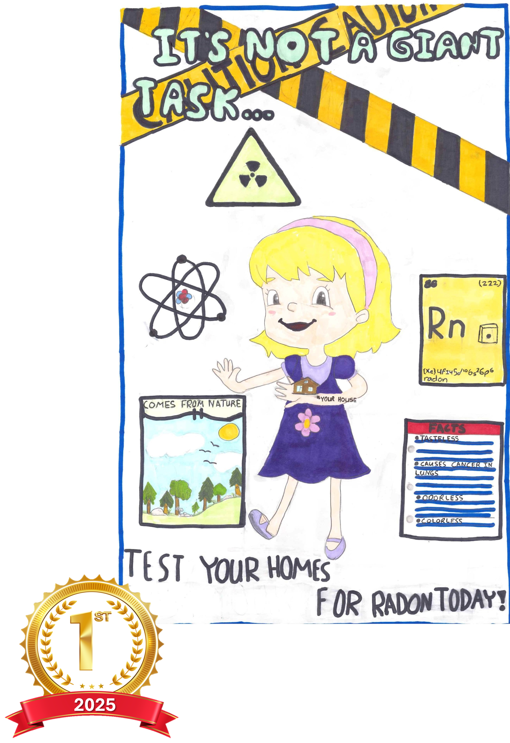 first place radon poster 2025